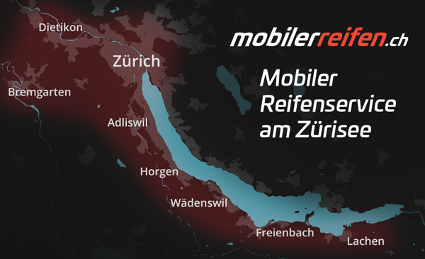 MobilerReifen Servicegebiet am Zürichsee
